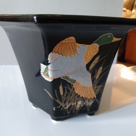 Vintage Mallard planter vase - Picture 2 of 9